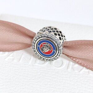Pandora USMC Marine Corps Exclusive Charm Bead with box
